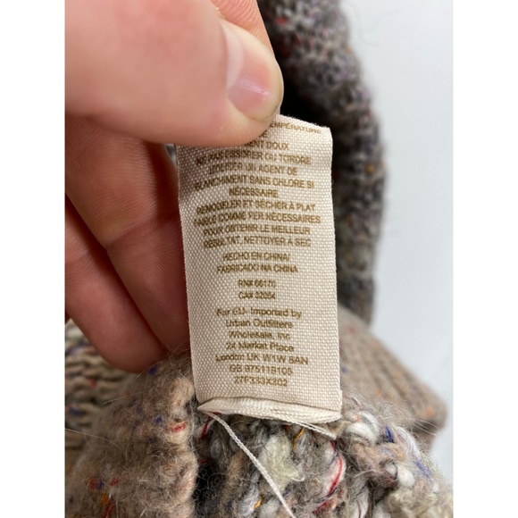 Fabrique Crew Neck Long Sleeve Sweater Size Medium - Picture 8 of 8